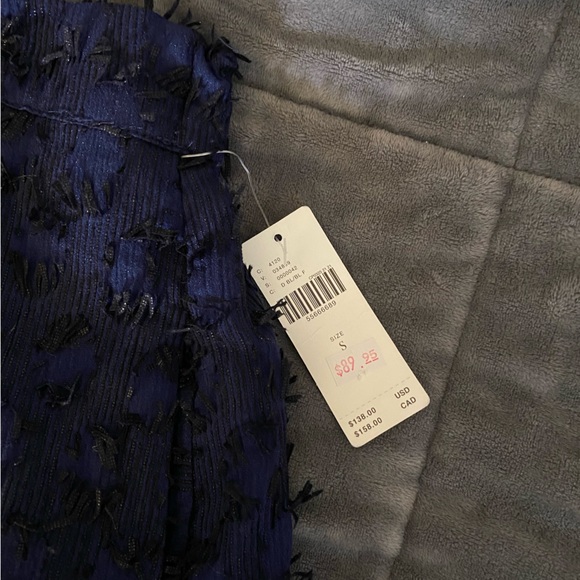 Anthropologie Maeve Textured High Low Trumpet Skirt - Picture 3 of 14